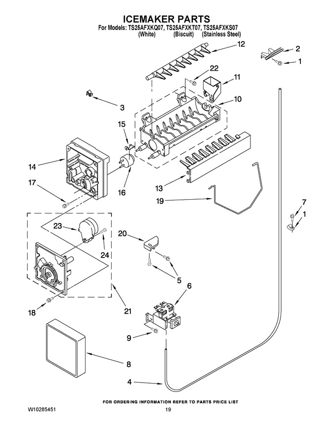 Diagram for TS25AFXKT07