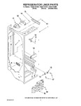 Diagram for 02 - Refrigerator Liner Parts