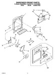 Diagram for 08 - Dispenser Front Parts