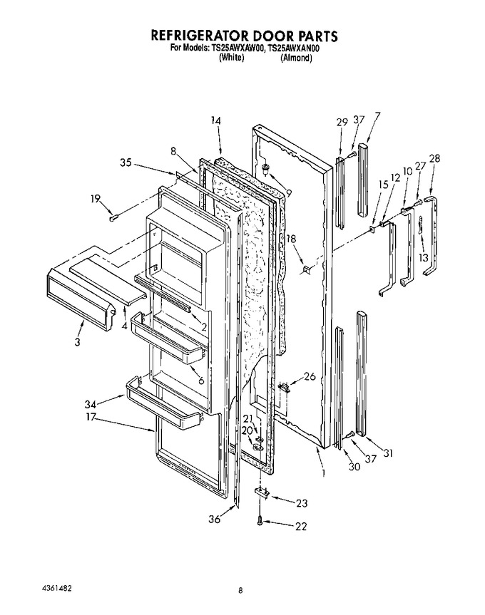 Diagram for TS25AWXAW00