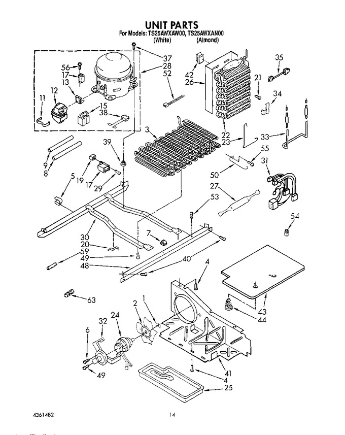 Diagram for TS25AWXAW00