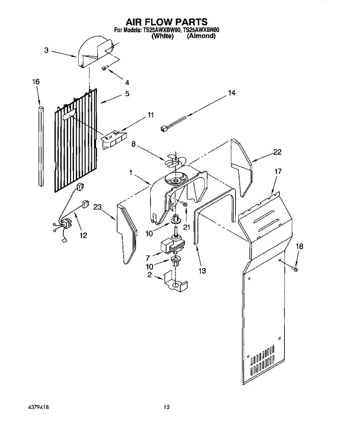 Diagram for TS25AWXBW00