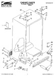 Diagram for 01 - Cabinet Parts