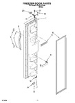 Diagram for 07 - Freezer Door Parts