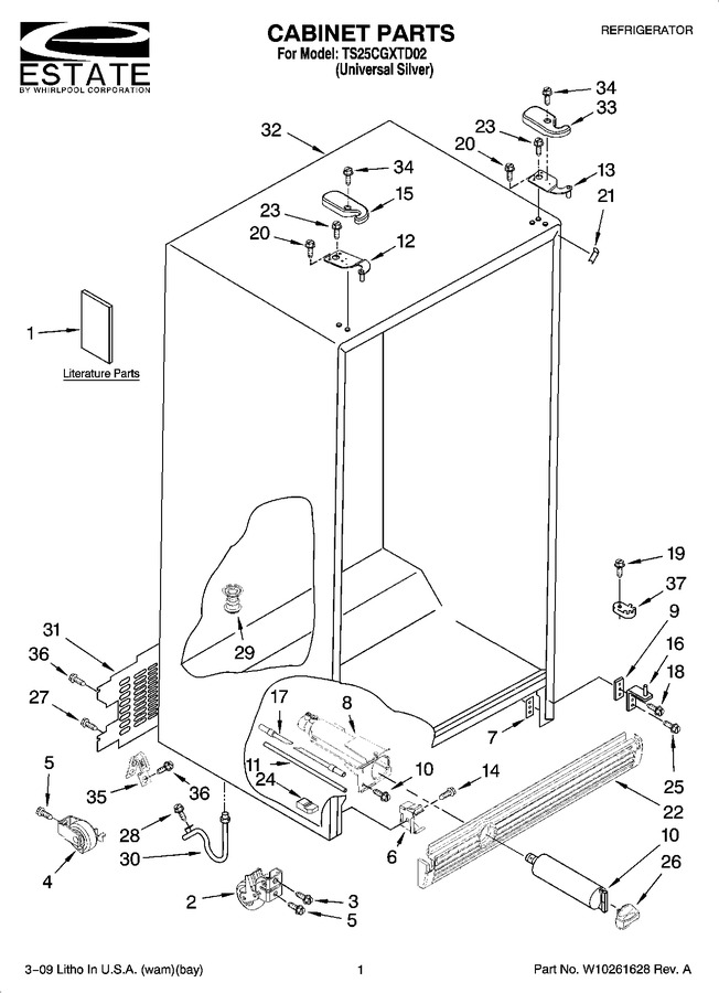 Diagram for TS25CGXTD02