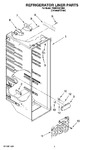 Diagram for 02 - Refrigerator Liner Parts