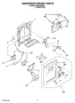 Diagram for 08 - Dispenser Front Parts