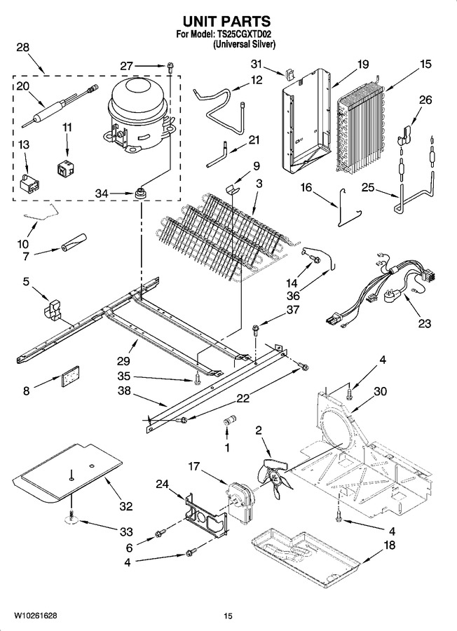 Diagram for TS25CGXTD02