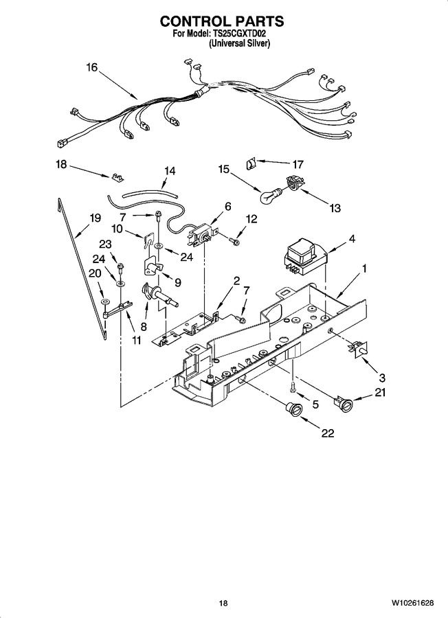 Diagram for TS25CGXTD02