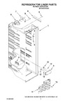 Diagram for 02 - Refrigerator Liner Parts