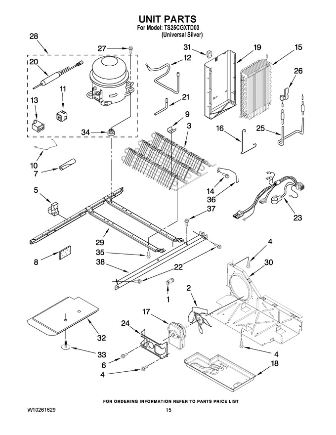 Diagram for TS25CGXTD03