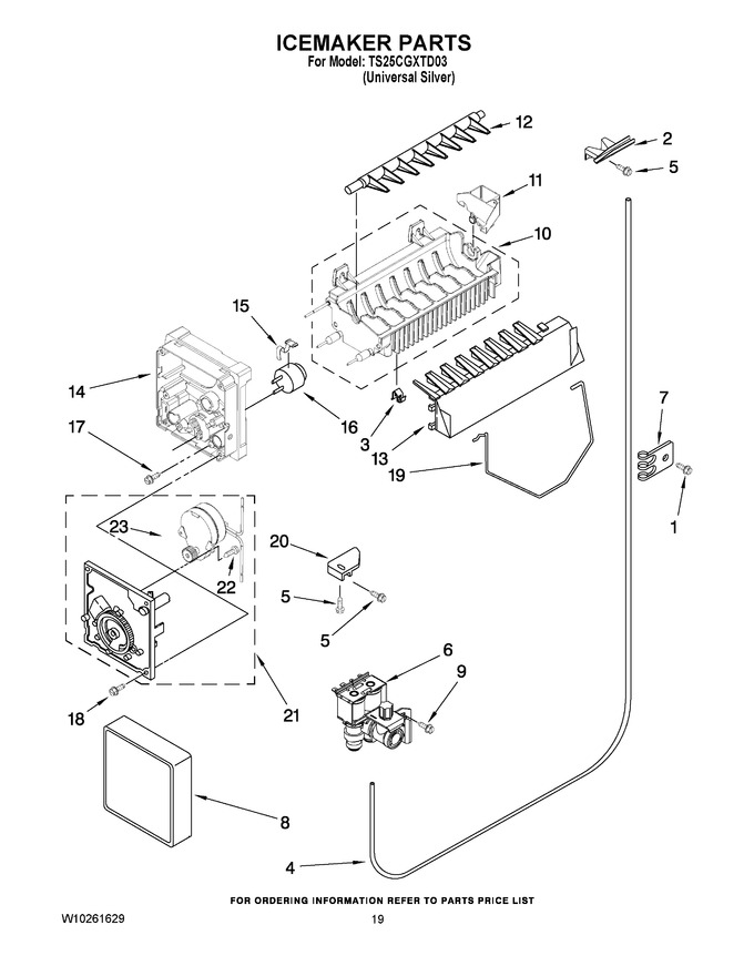 Diagram for TS25CGXTD03