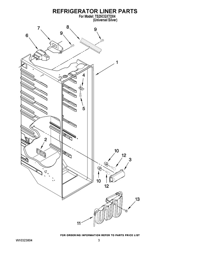 Diagram for TS25CGXTD04