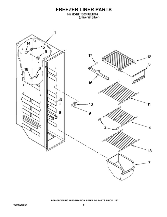 Diagram for TS25CGXTD04