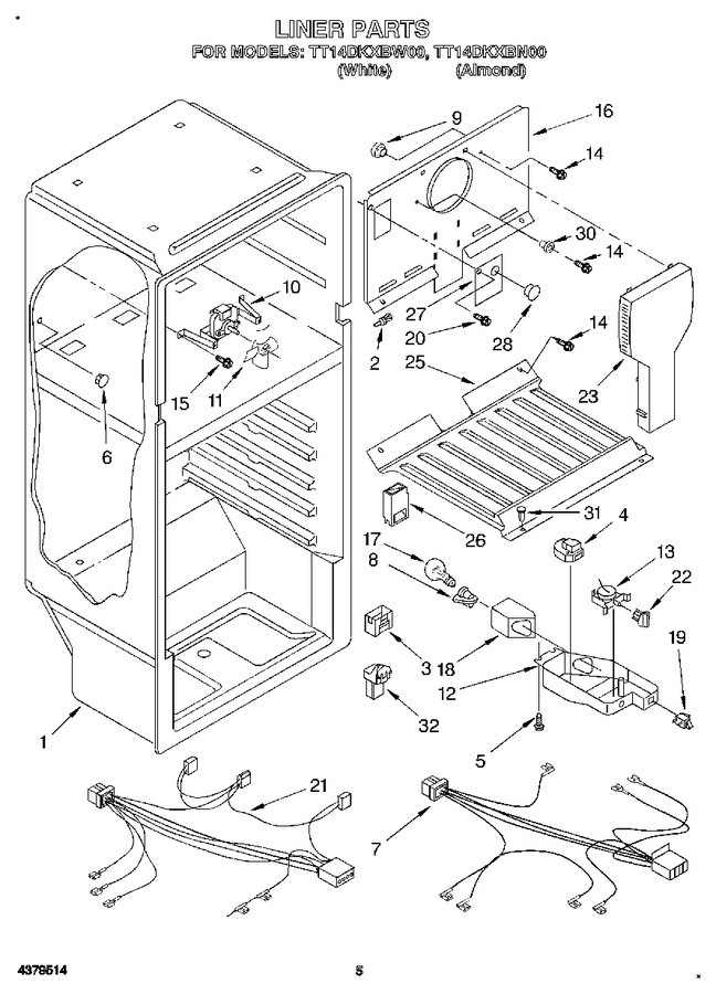 Diagram for TT14DKXBW00