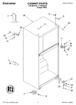 Diagram for 01 - Cabinet Parts