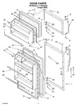 Diagram for 02 - Door Parts