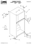 Diagram for 01 - Cabinet Parts