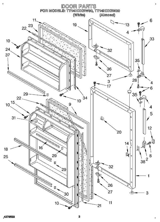 Diagram for TT14HDXBW00