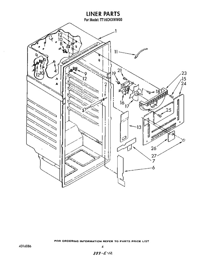 Diagram for TT16CKXWW00