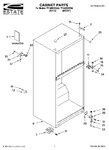 Diagram for 01 - Cabinet Parts