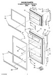 Diagram for 02 - Door Parts