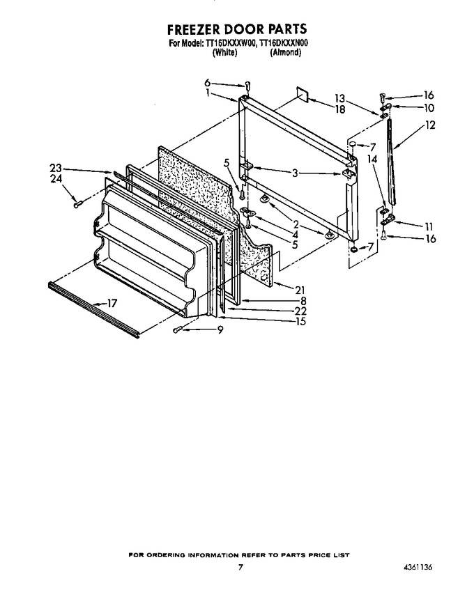 Diagram for TT16DKXXW00