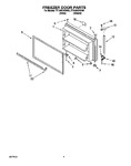 Diagram for 02 - Freezer Door