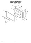 Diagram for 02 - Freezer Door Parts