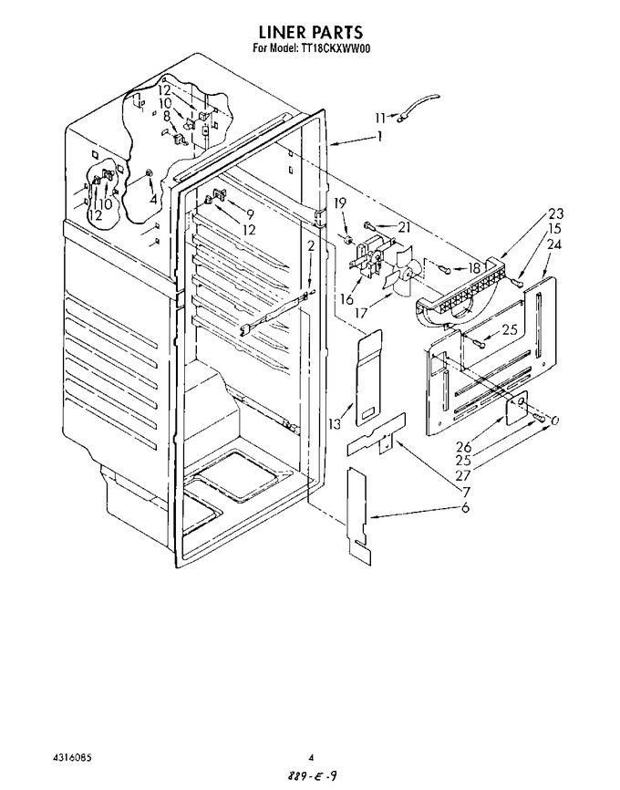 Diagram for TT18CKXWW00