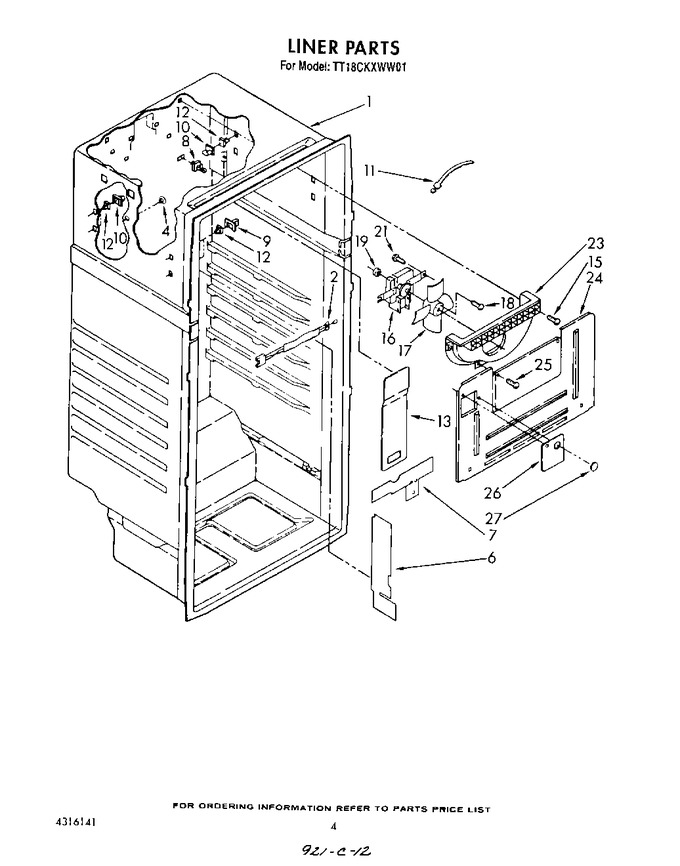 Diagram for TT18CKXWW01