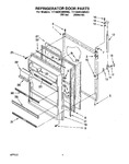 Diagram for 07 - Refrigerator Door, Lit/optional