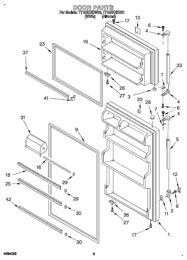 Diagram for TT18DKXDW01