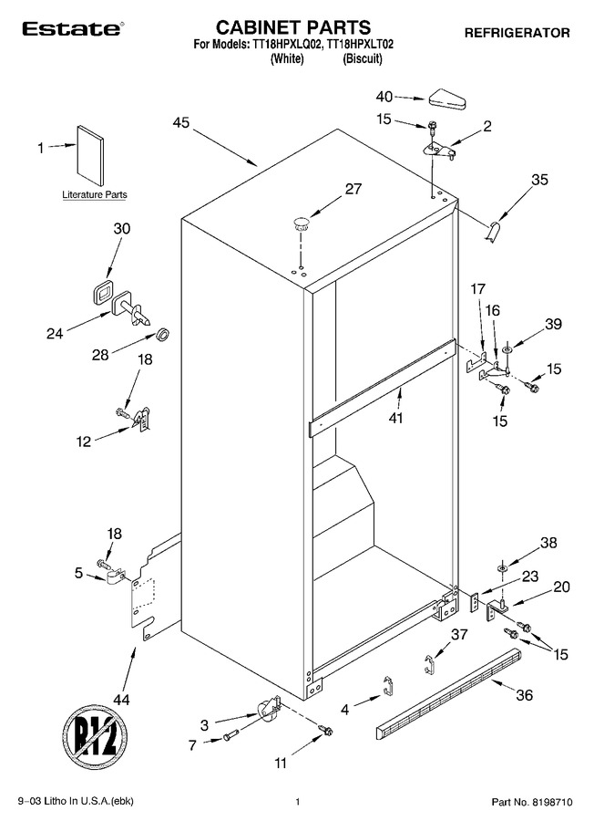 Diagram for TT18HPXLT02