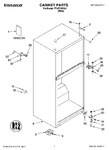 Diagram for 01 - Cabinet Parts