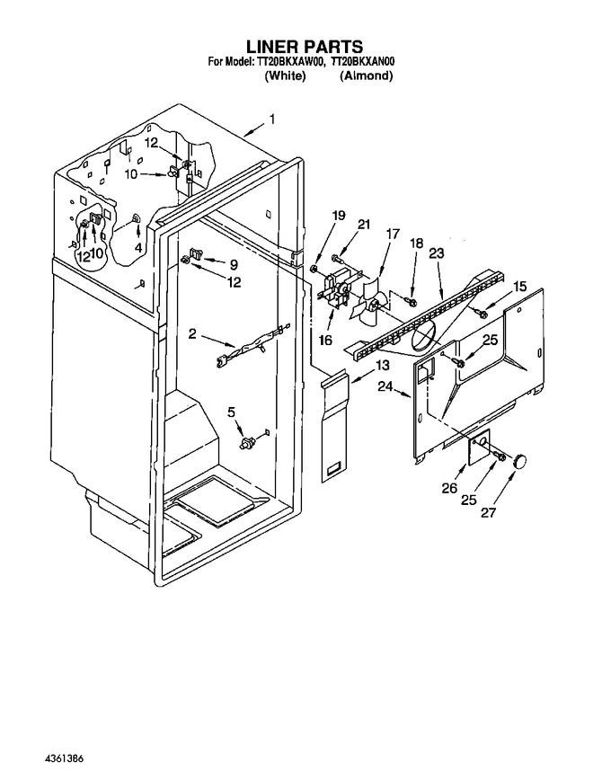 Diagram for TT20BKXAN00