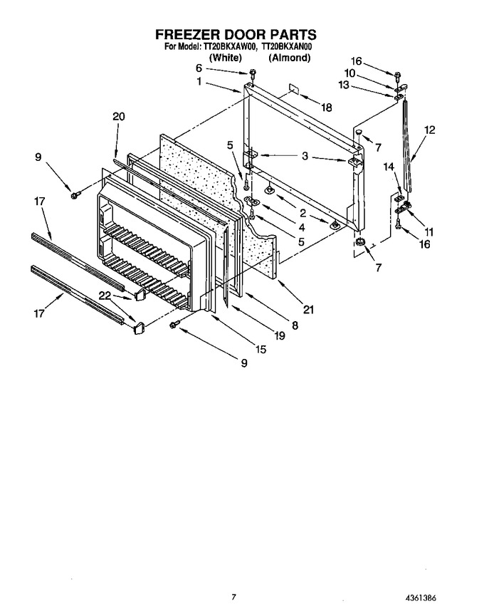 Diagram for TT20BKXAN00