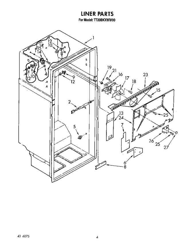 Diagram for TT20BKXWW00