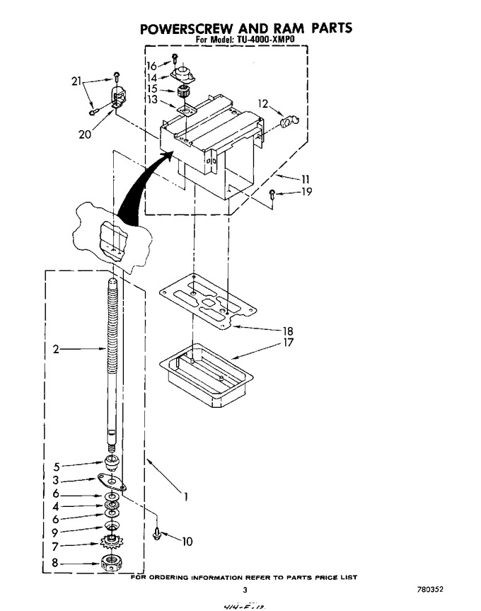 Diagram for TU4000XMP0