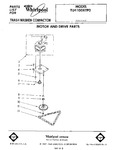 Diagram for 01 - Motor And Drive , Lit/optional