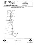 Diagram for 01 - Motor And Drive , Lit/optional