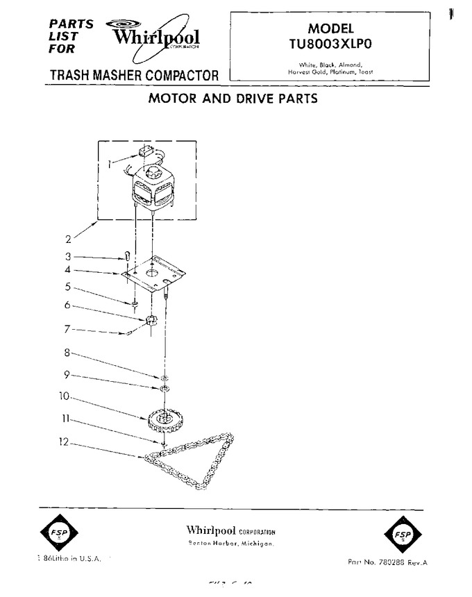 Diagram for TU8003XLP0