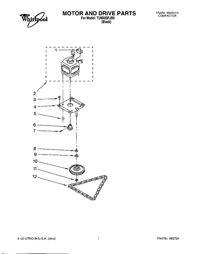 Diagram for TU800SPJB0