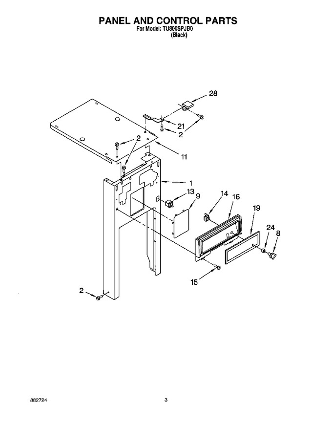 Diagram for TU800SPJB0