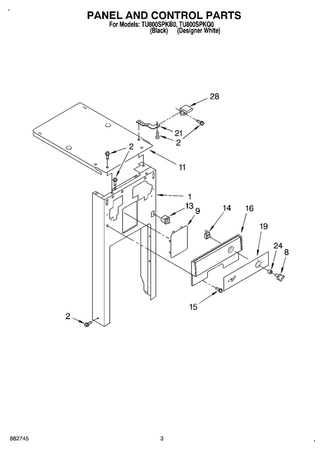 Diagram for TU800SPKQ0