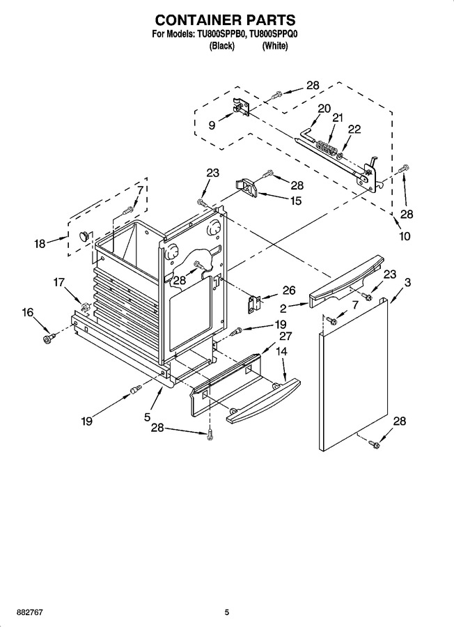 Diagram for TU800SPPQ0