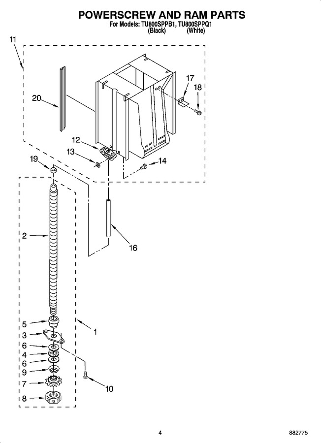 Diagram for TU800SPPB1