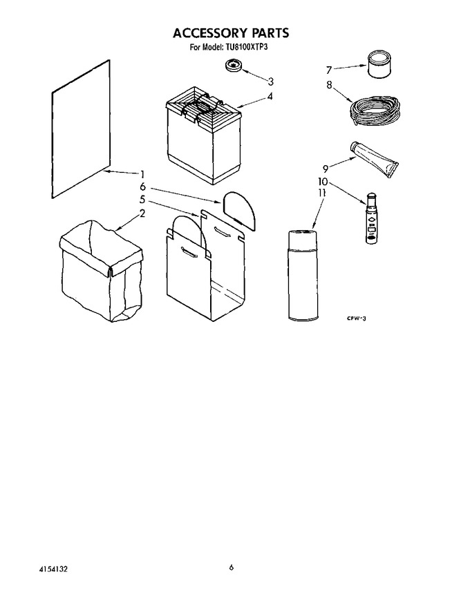 Diagram for TU8100XTP3