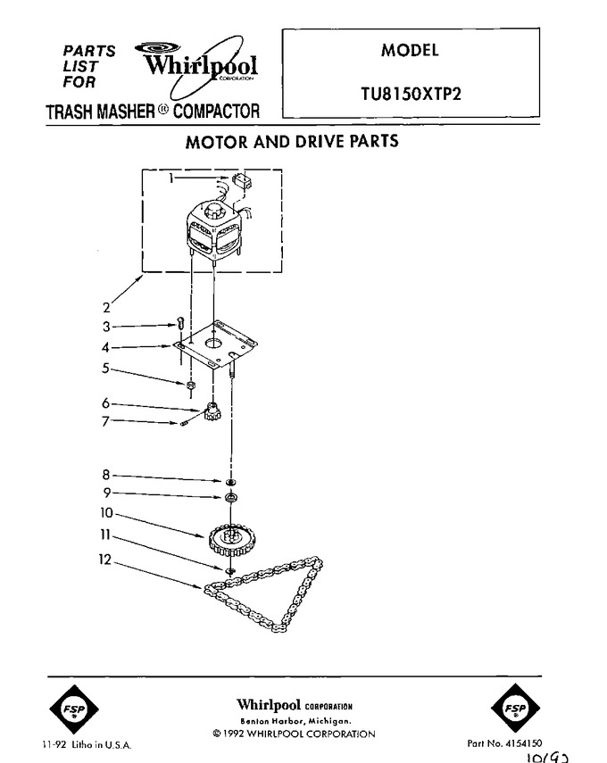 Diagram for TU8150XTP2