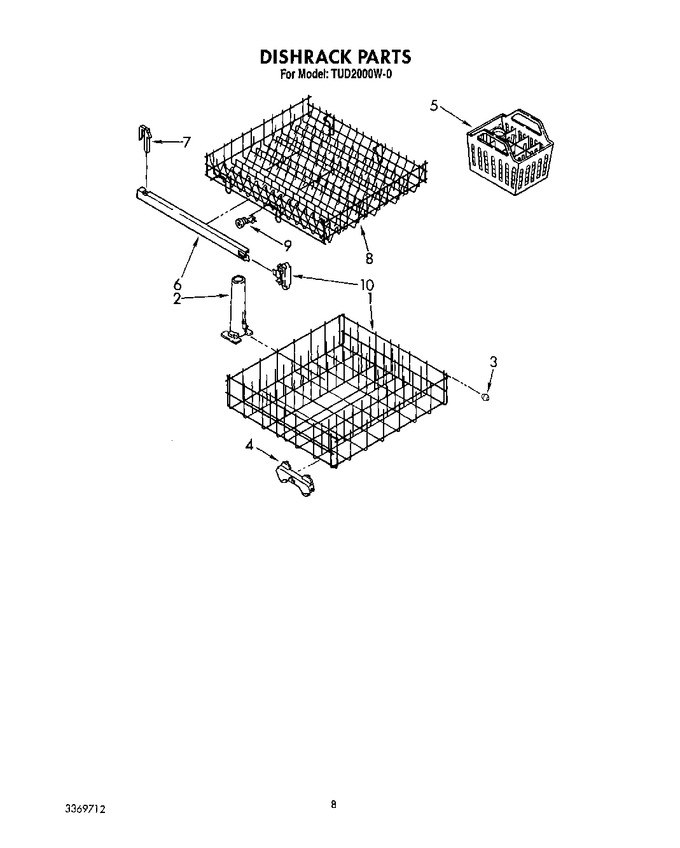 Diagram for TUD2000W0